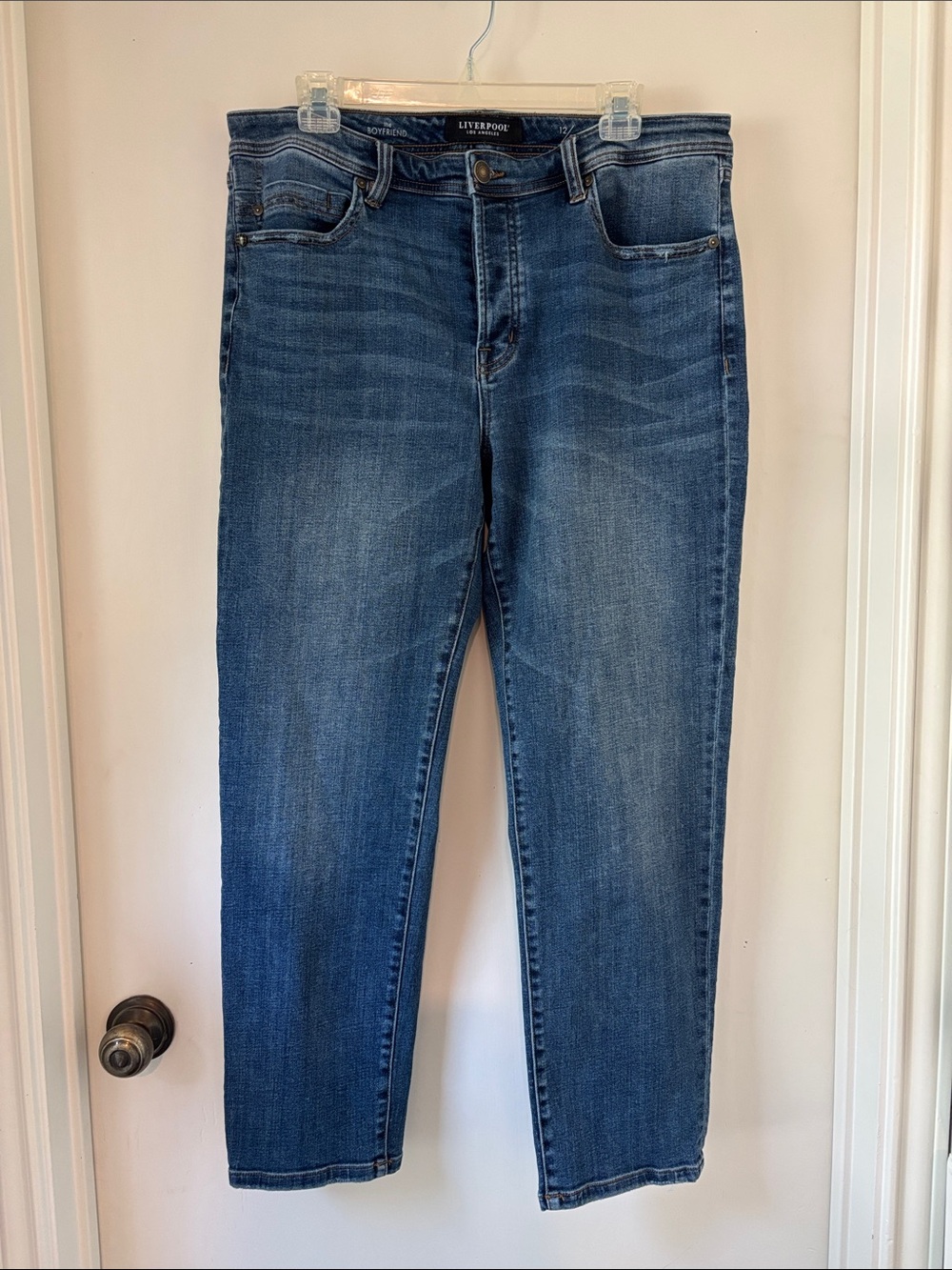 Liverpool High-Rise Jeans in Medium Blue Wash